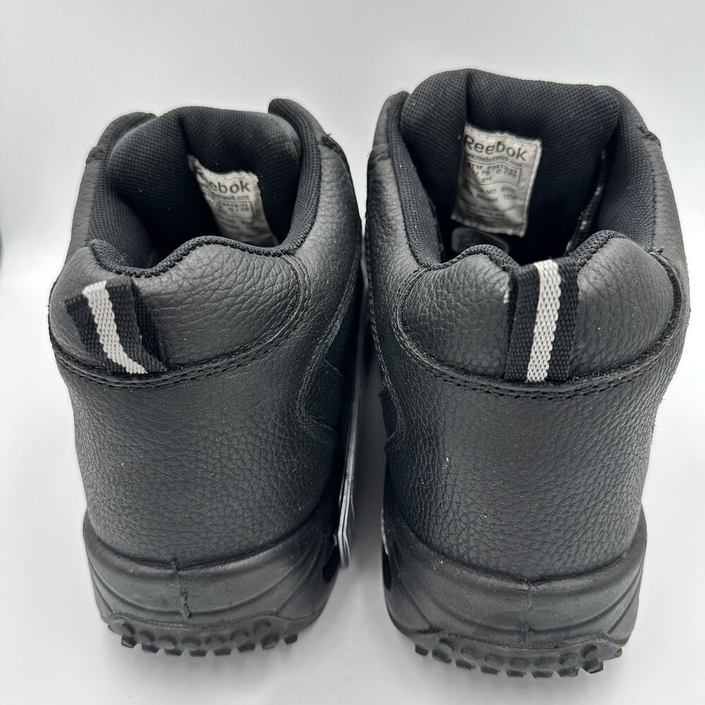 NEW Reebok Tiahawk RB4555 Men 12 M Waterproof Work Boots Black Leather Steel Toe - Picture 5 of 6